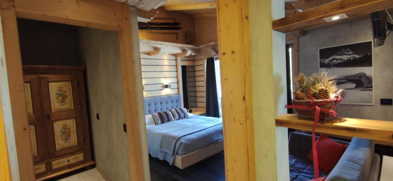 מיזורינה Albergo Chalet Lago Antorno מראה חיצוני תמונה