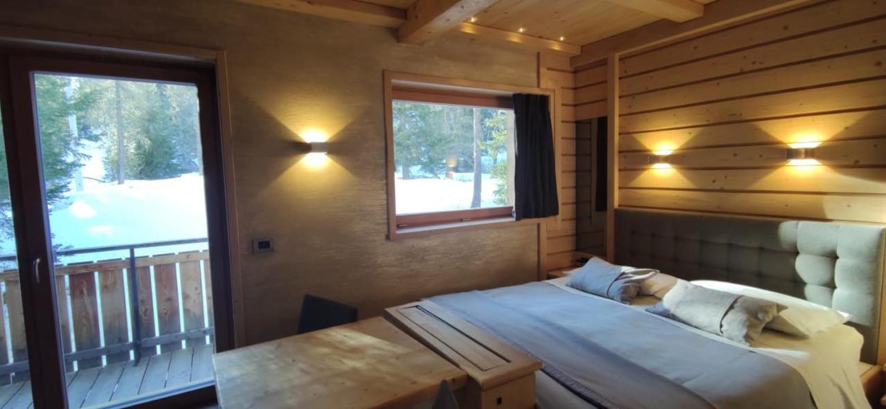 מיזורינה Albergo Chalet Lago Antorno מראה חיצוני תמונה