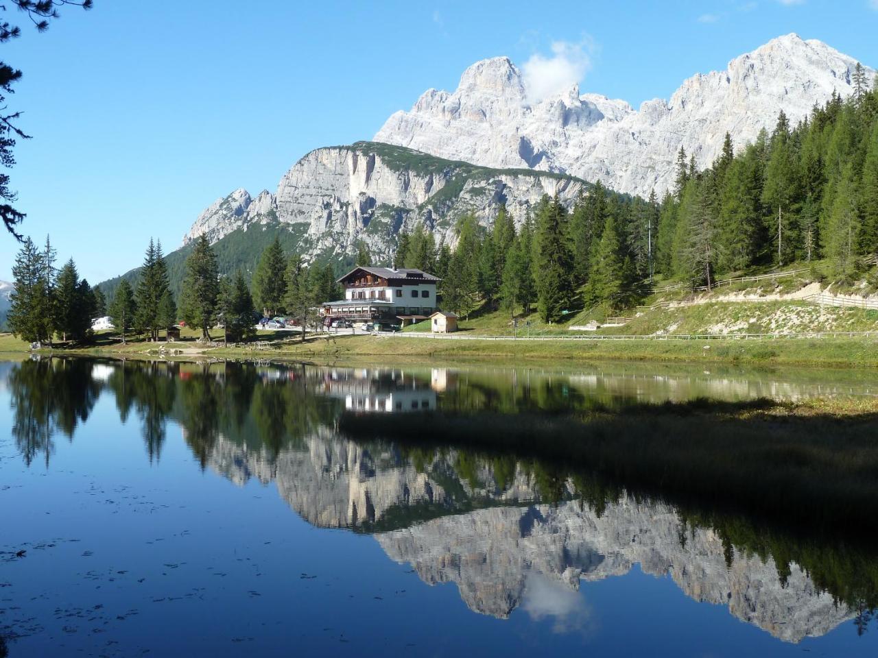 מיזורינה Albergo Chalet Lago Antorno מראה חיצוני תמונה